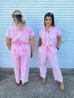 Pinkalicious Denim Jumpsuit