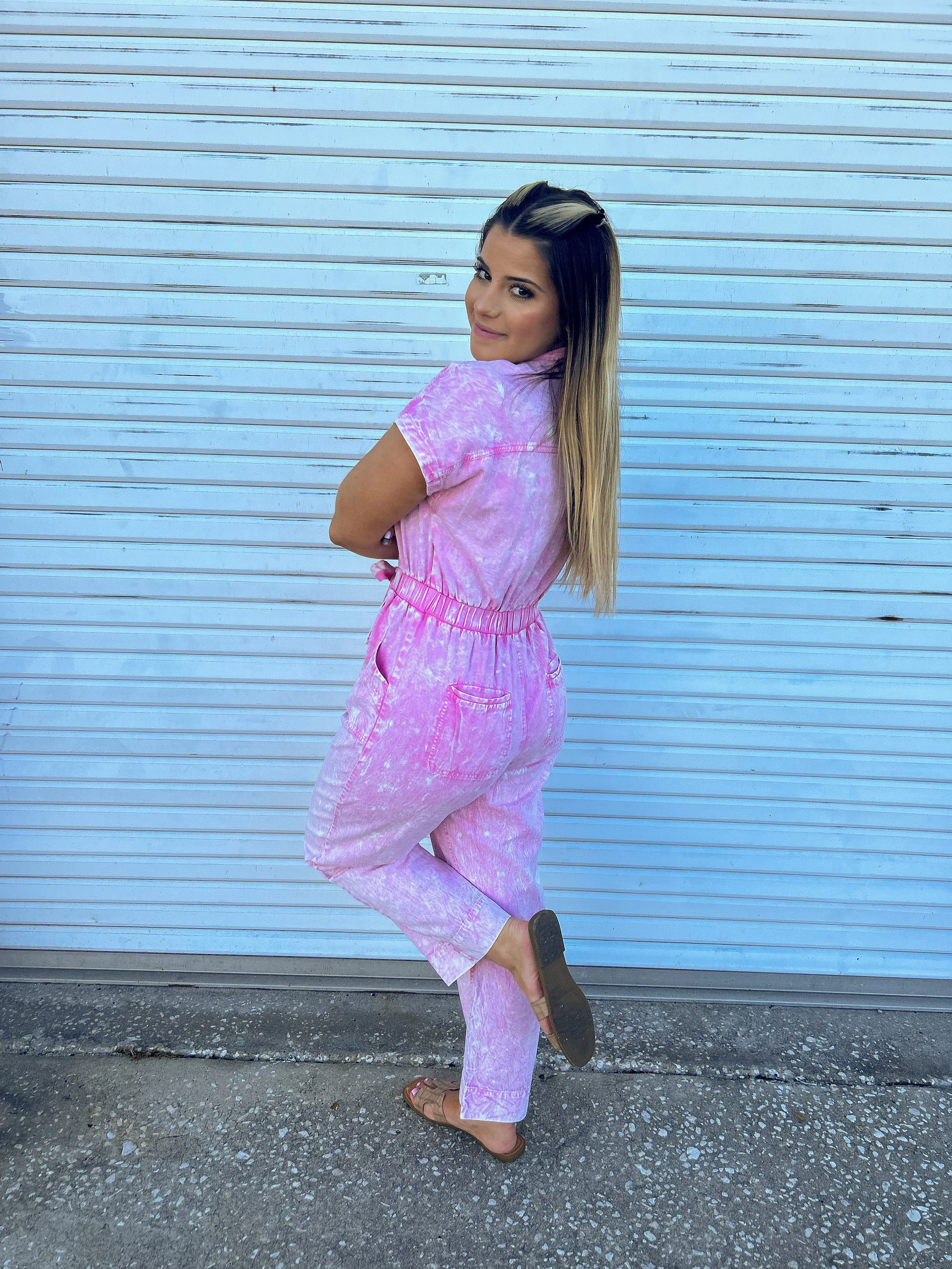 Pinkalicious Denim Jumpsuit