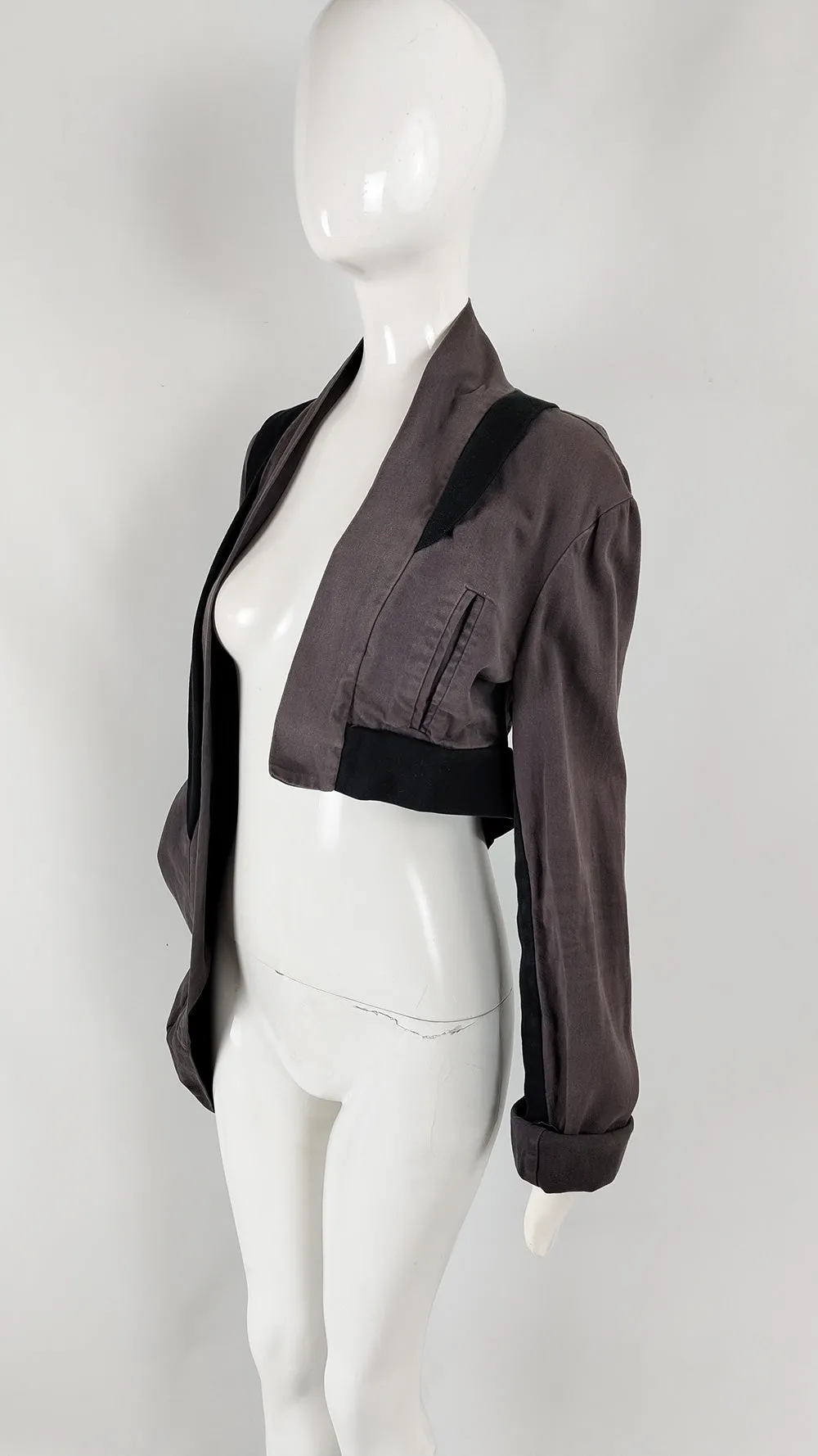 Preen Vintage Asymmetrical Avant Garde Jacket, 1990s