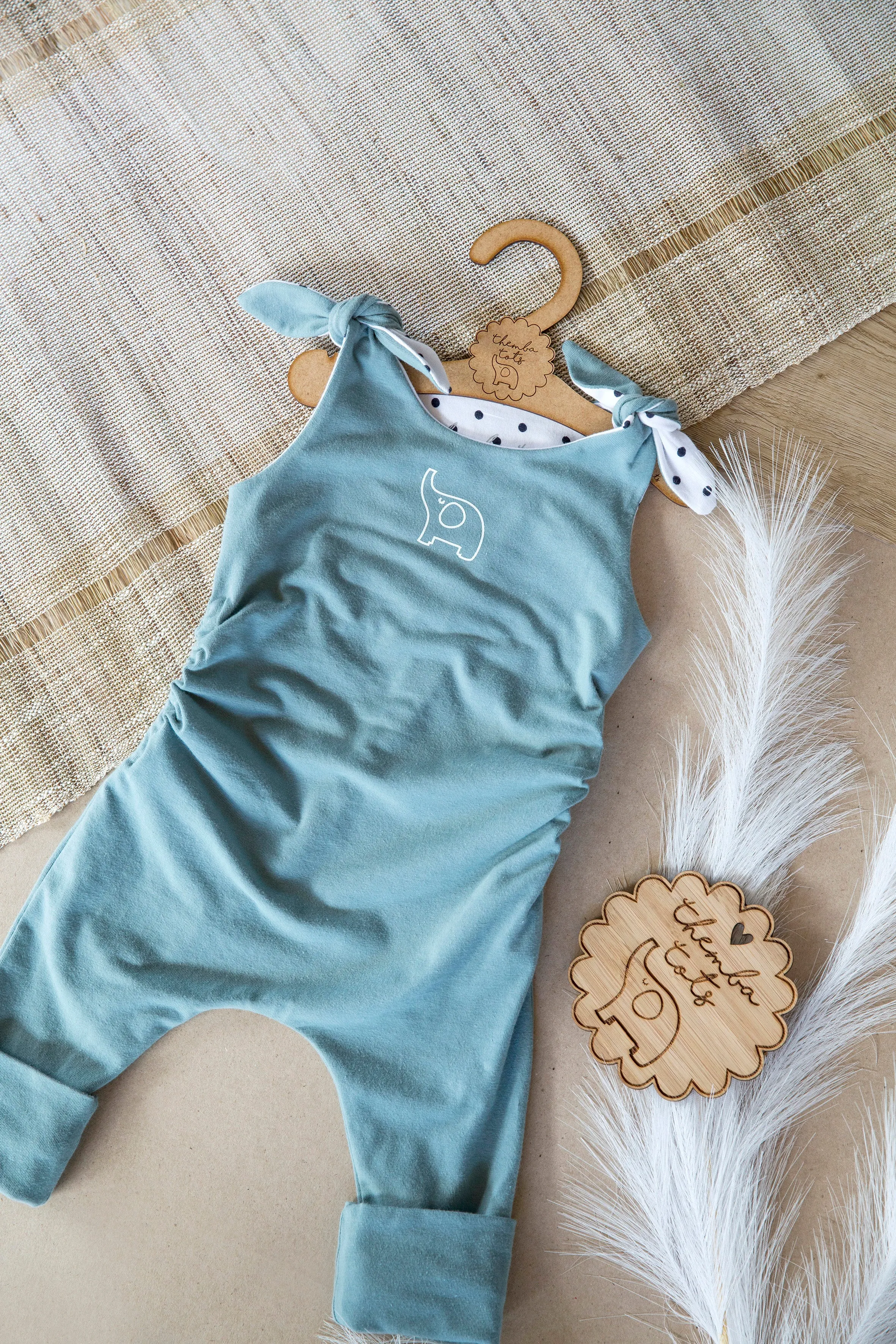 "On the grow" romper (3 sizes in 1)