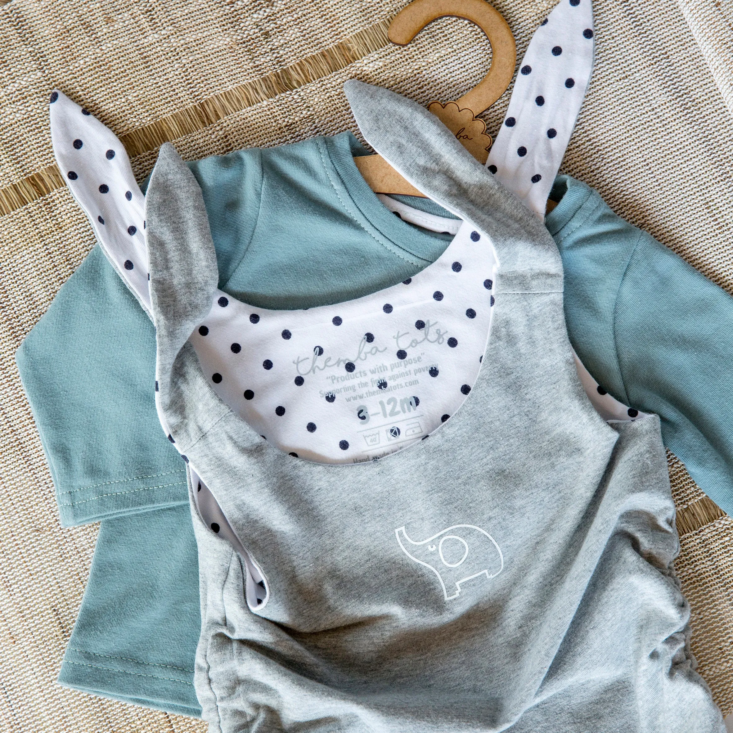 "On the grow" romper (3 sizes in 1)