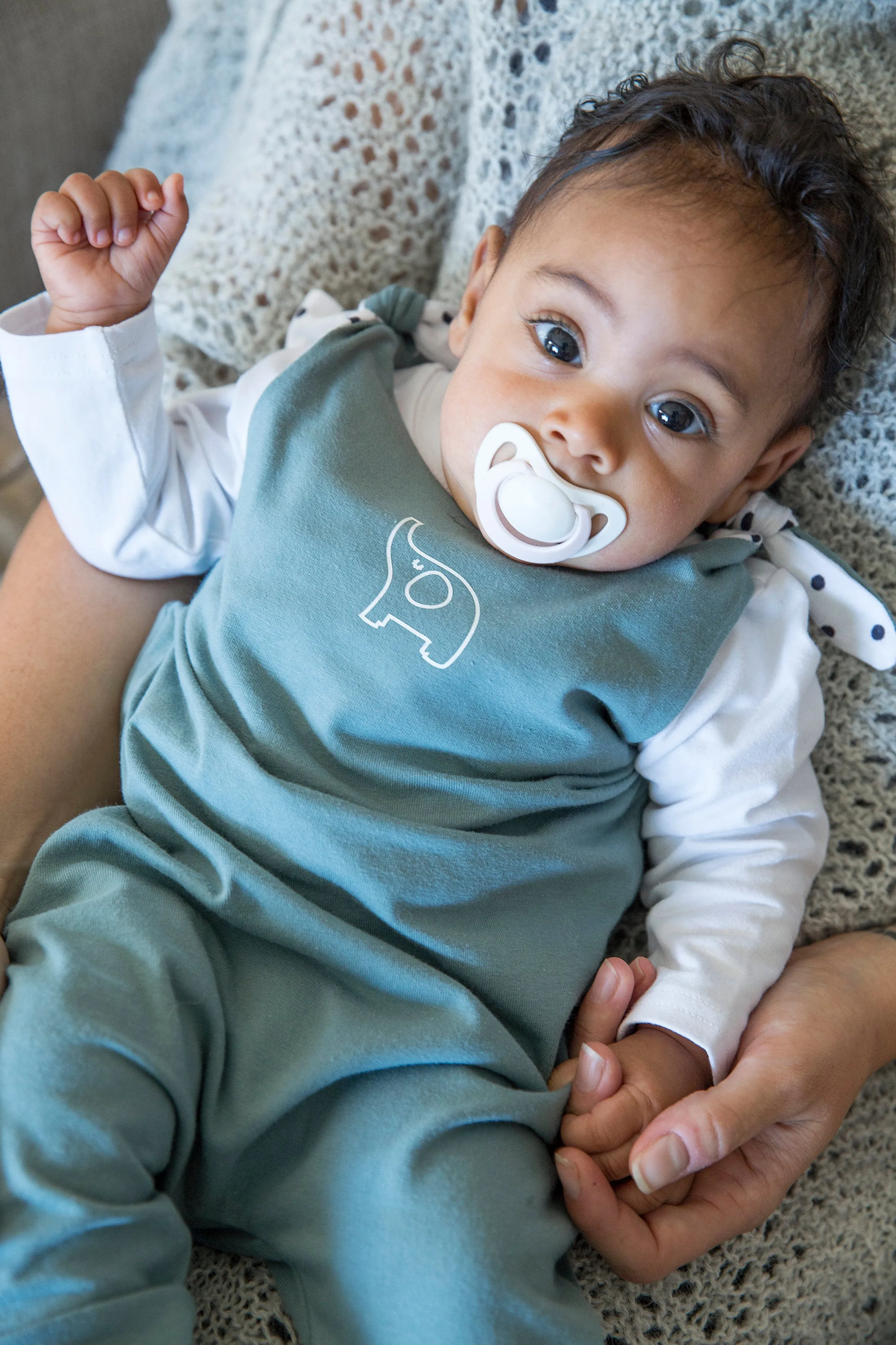 "On the grow" romper (3 sizes in 1)