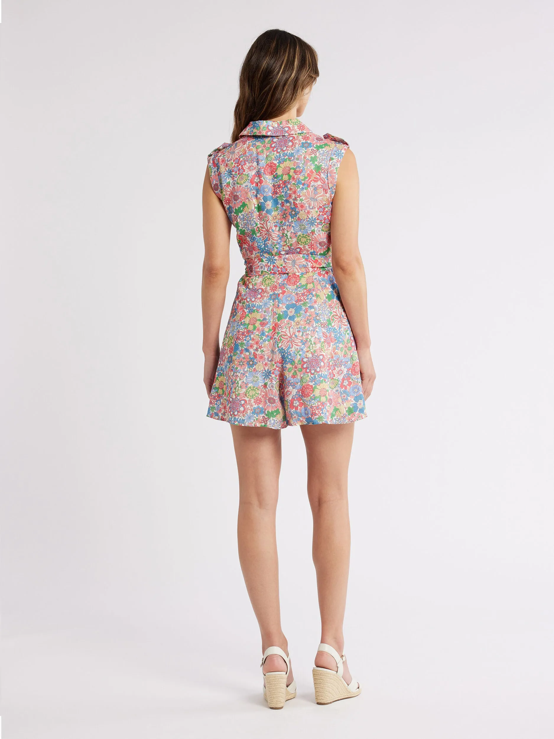 Rainbow Garden Playsuit