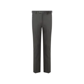 Senior Boys Slim Fit School Trousers - Grey