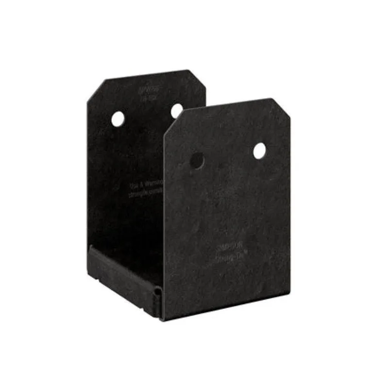 Simpson Strong-Tie APVB66 Outdoor Accents® Avant Collection™ ZMAX®, Black Powder-Coated Post Base for 6x6