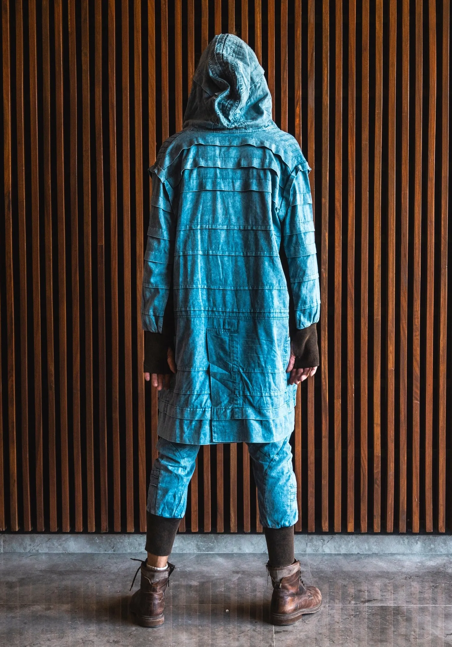 SISU Jacket - Long Hooded Ninja Assassin Zipper Jacket