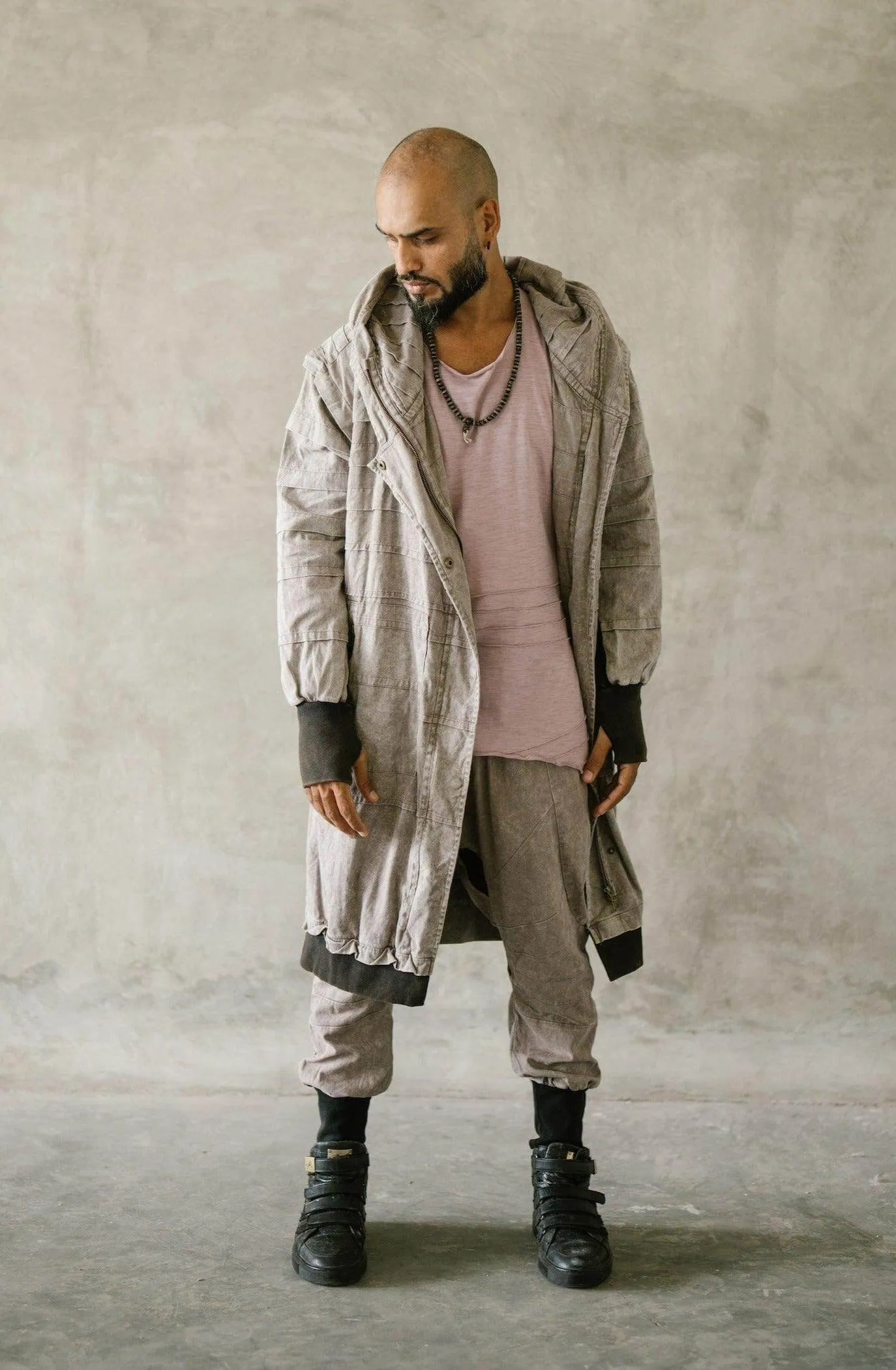 SISU Jacket - Long Hooded Ninja Assassin Zipper Jacket
