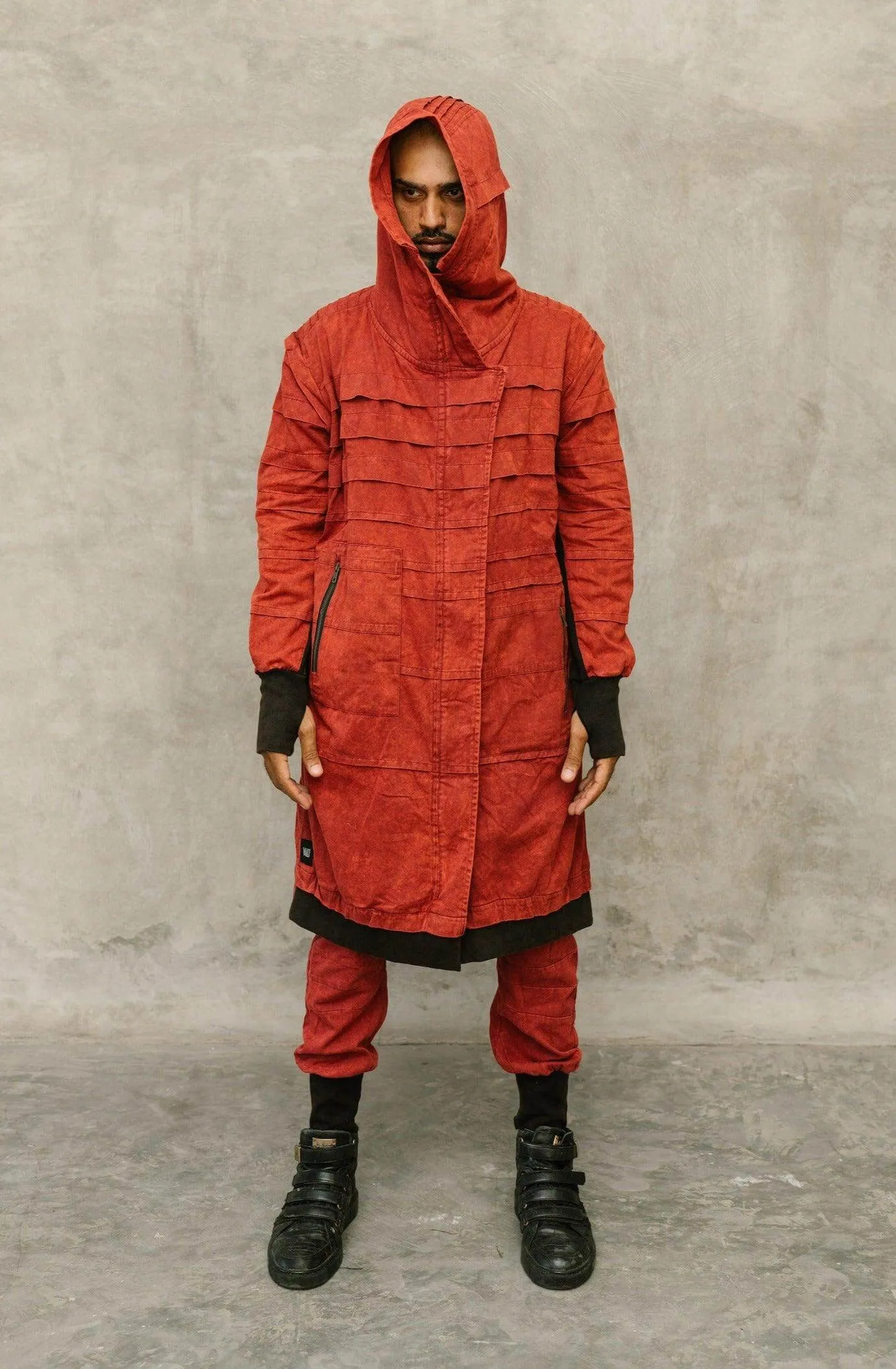 SISU Jacket - Long Hooded Ninja Assassin Zipper Jacket