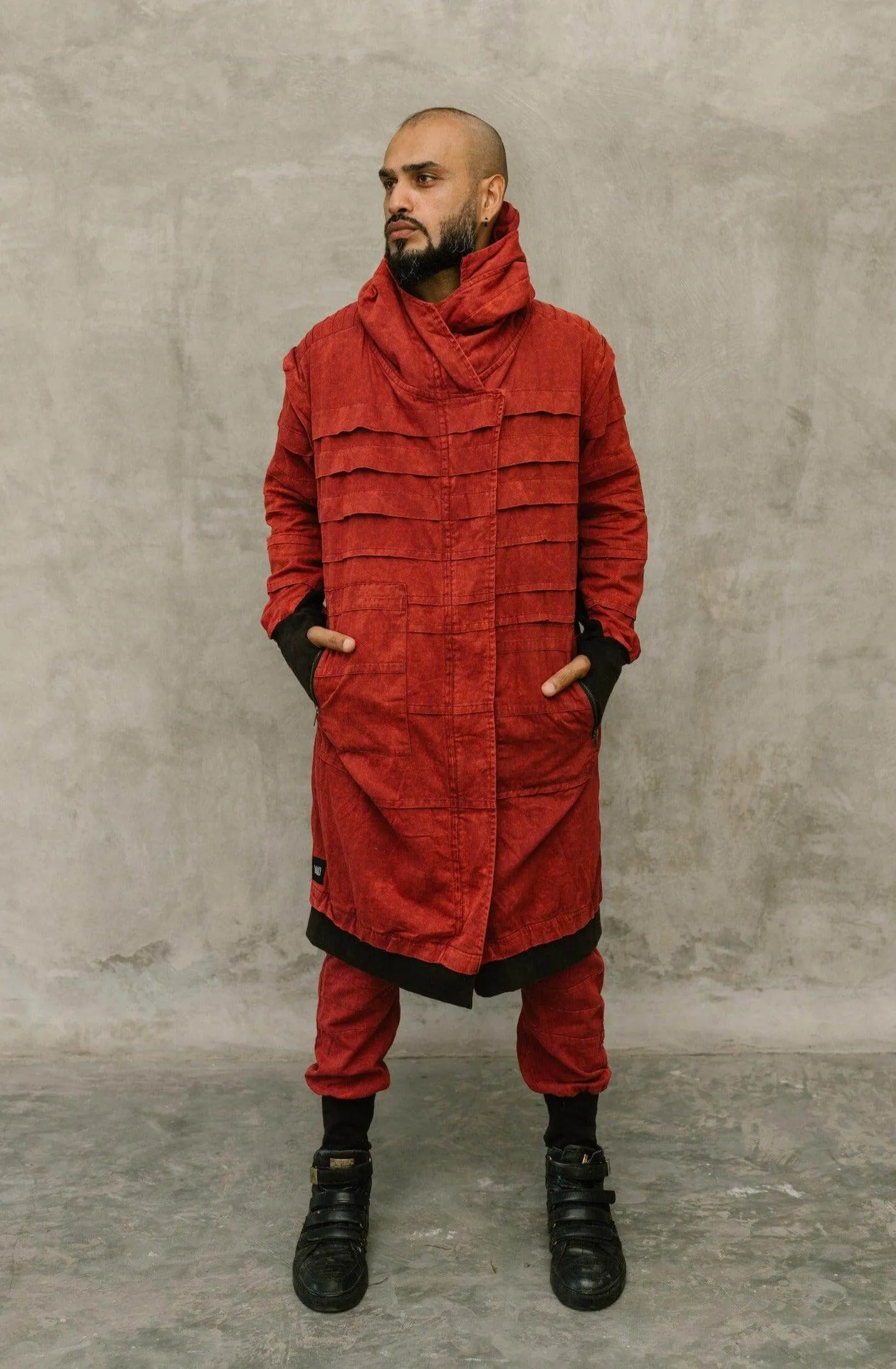 SISU Jacket - Long Hooded Ninja Assassin Zipper Jacket