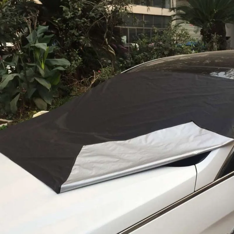 Size: 6 Magnets, Quantity: 5pc - 210*120cm car magnetic snow gear
