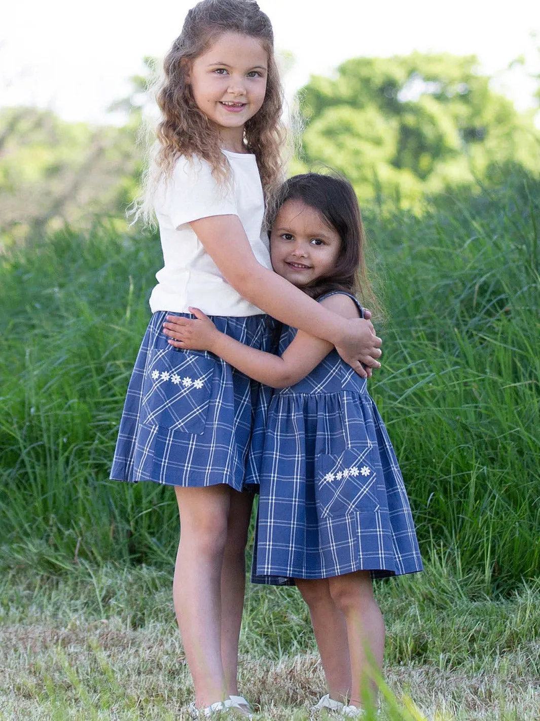 Special check culottes