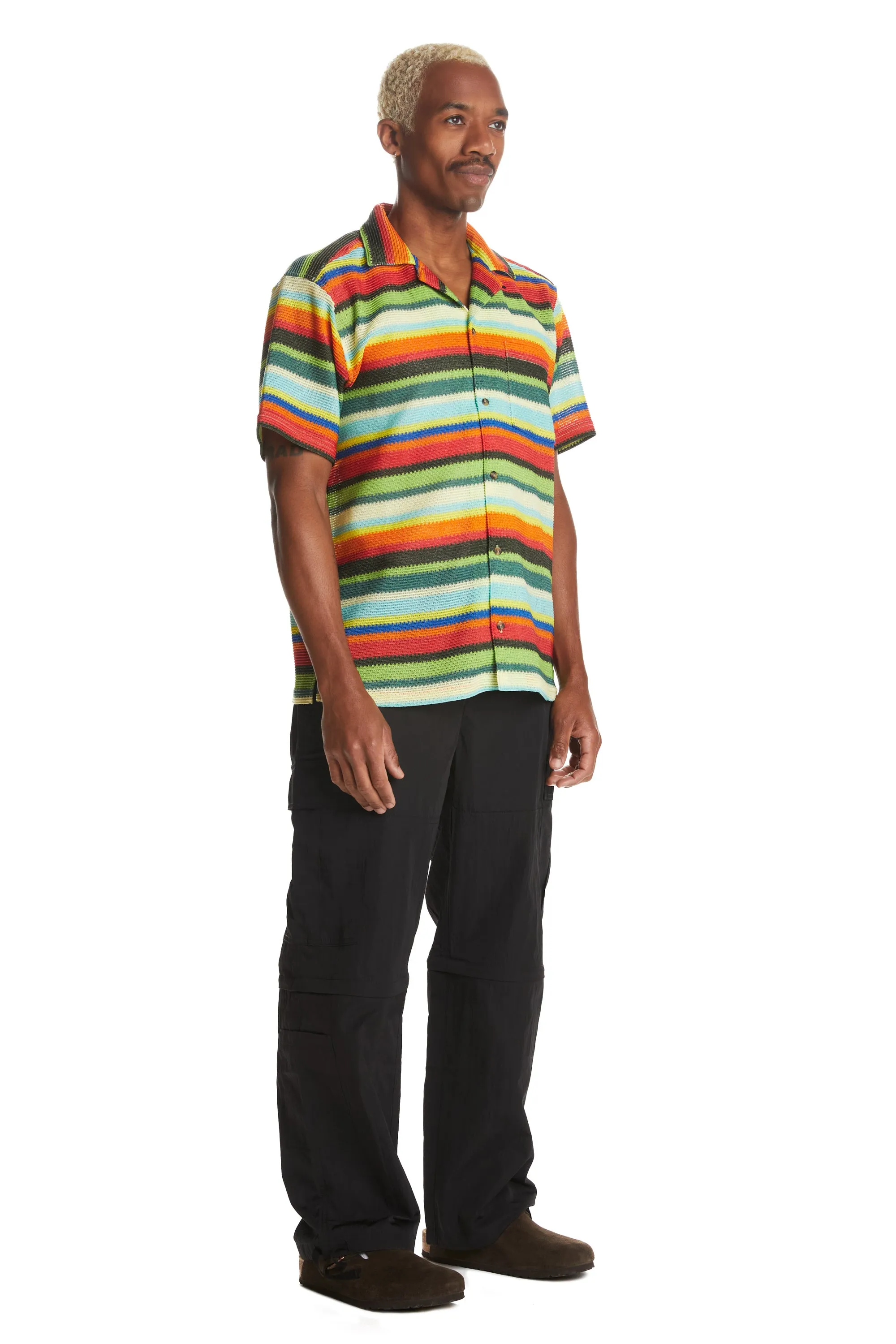 Sunset Stripe Knit Shirt