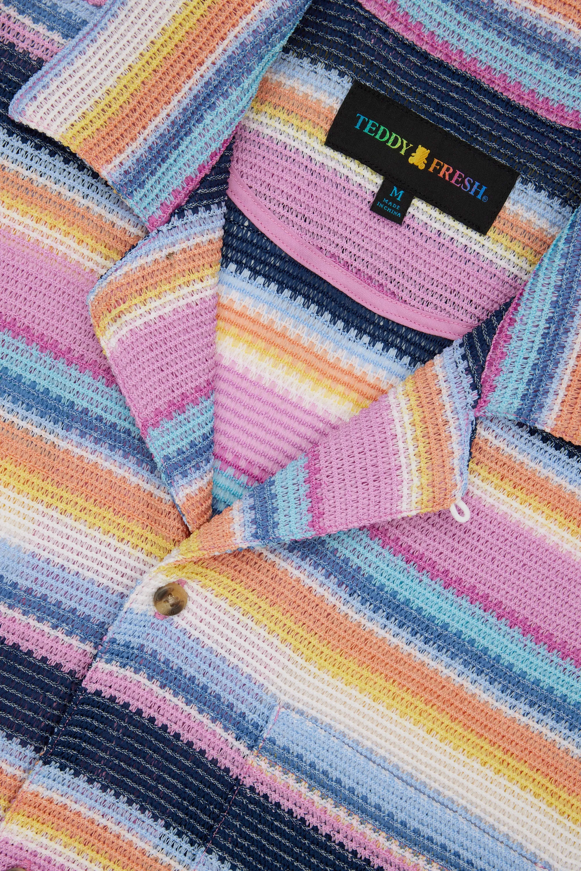 Sunset Stripe Knit Shirt