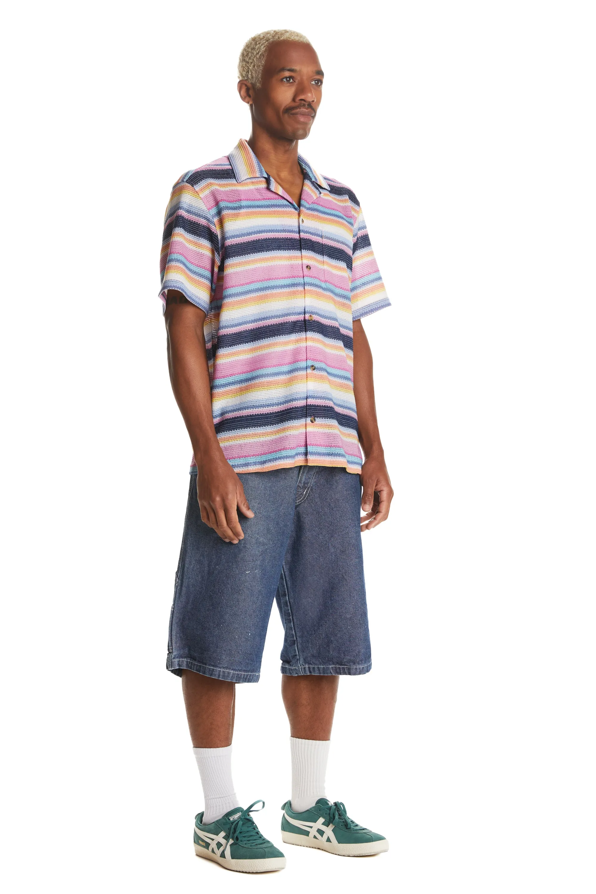 Sunset Stripe Knit Shirt