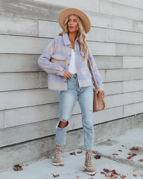 TastyHottie - Gillian Plaid Button Down Shacket