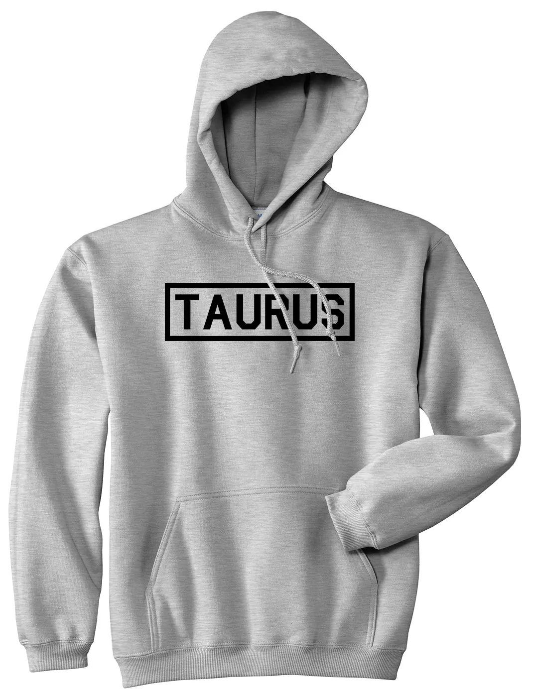 Taurus Horoscope Sign Mens Pullover Hoodie