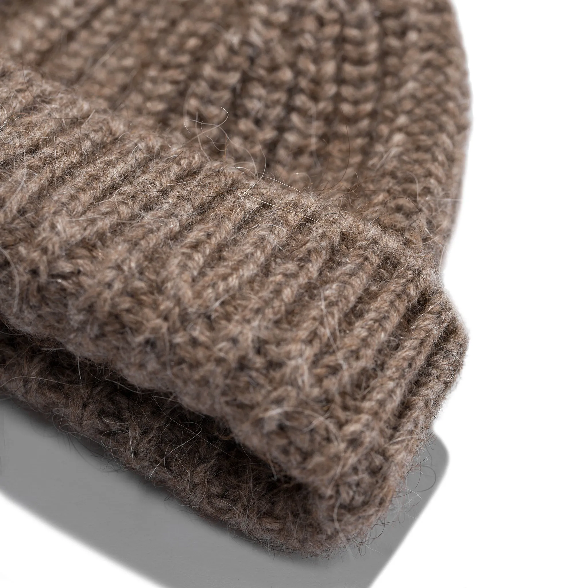 The Beanie in Oatmeal Alpaca