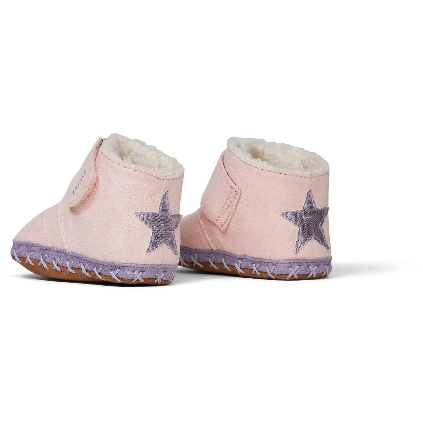 TOMS Cuna - Pink Microsuede Star
