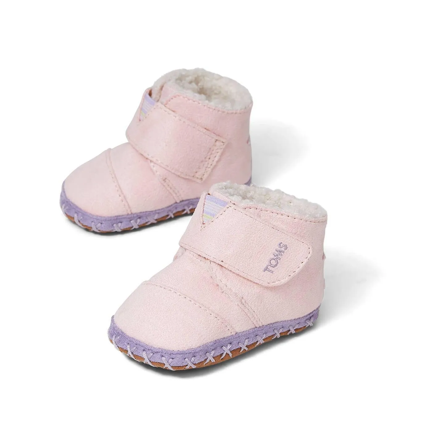 TOMS Cuna - Pink Microsuede Star