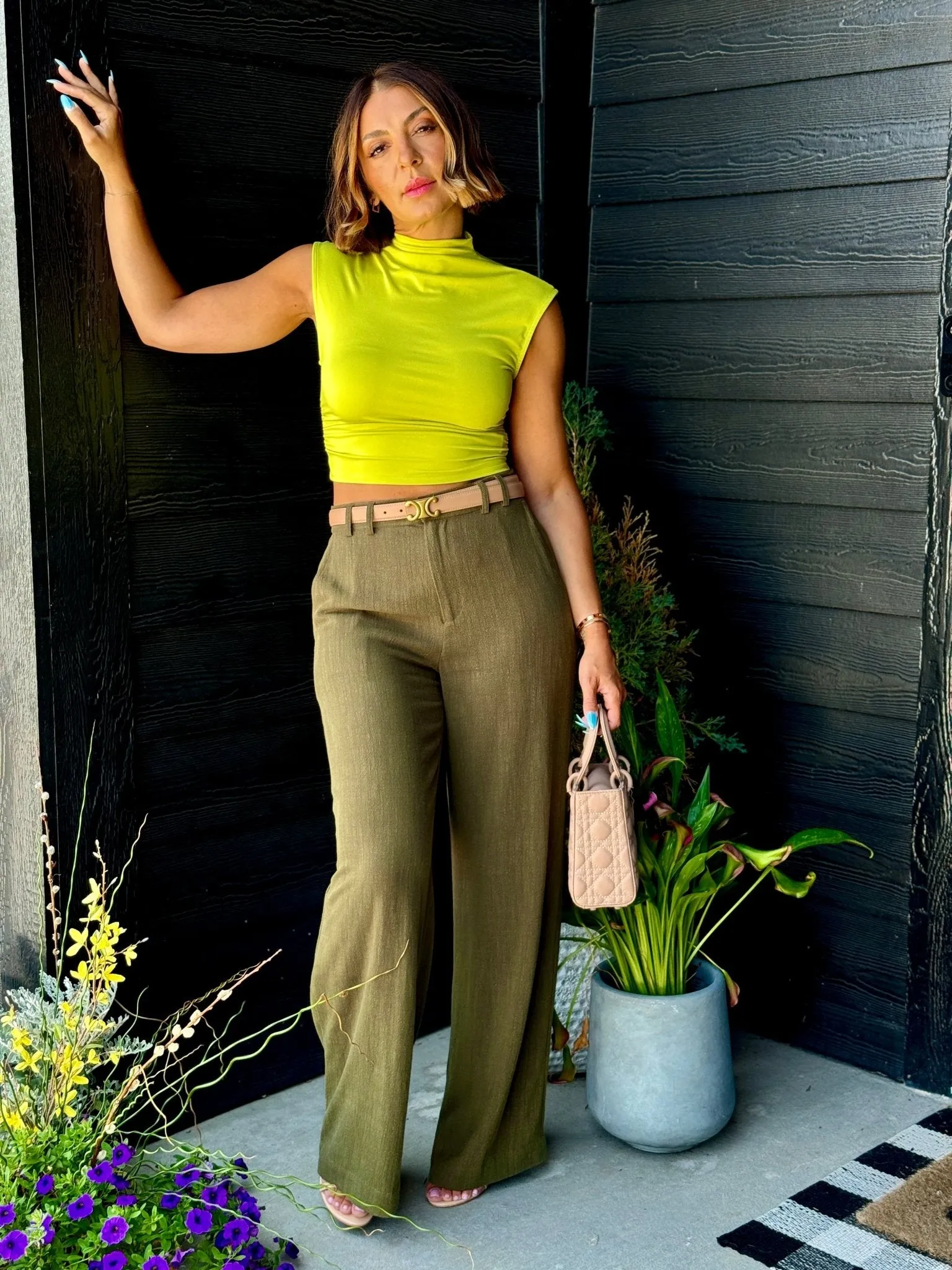 Ulla Top (Lime)