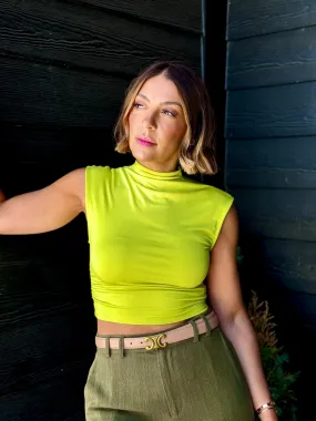 Ulla Top (Lime)