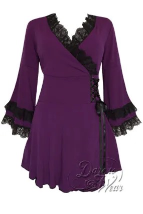 Victoria Top in Plum