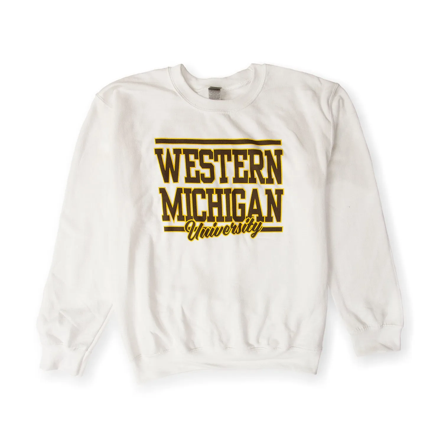 Western Michigan Script Crewneck